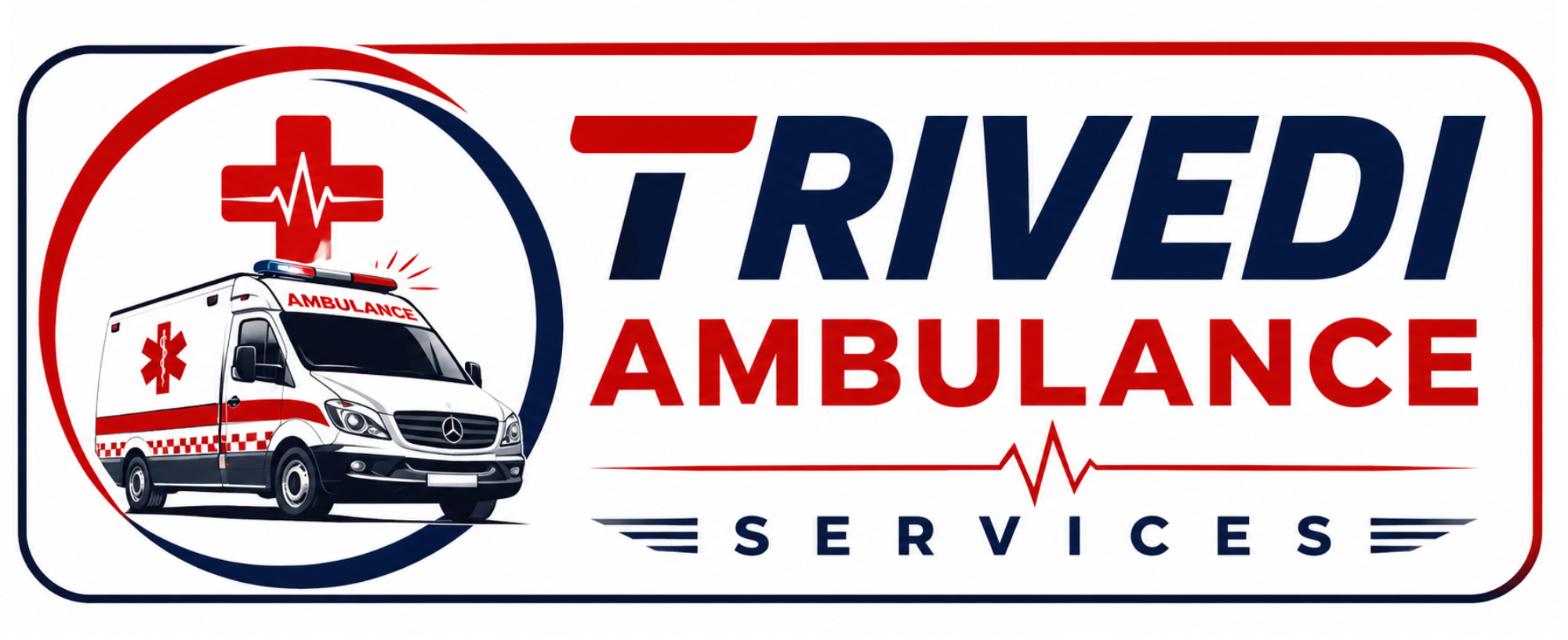 Trivedi Ambulance Service Logo